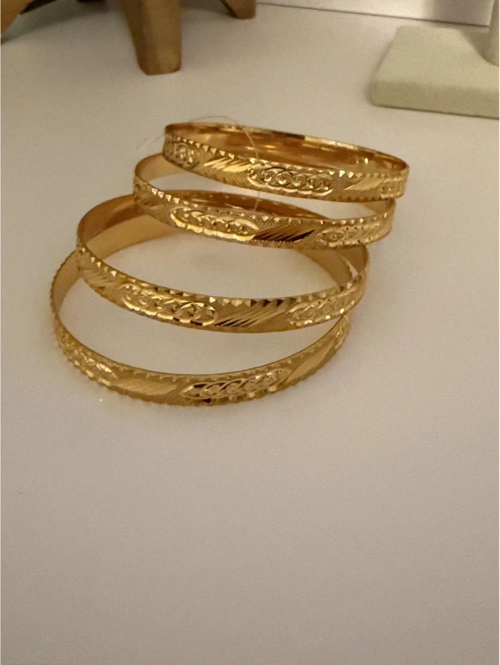 Gold Plated Bangles